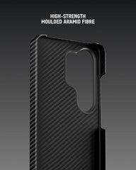 Mous for Samsung Galaxy S26 Ultra Case, Super Thin Aramid Fibre Case, Black