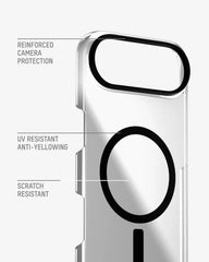 Mous for iPhone Air Super Thin Case, MagSafe Compatible, Anti-Yellowing and Crystal Clear