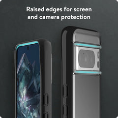Mous for Google Pixel 8 Pro Case Clear - Clarity - Protective Pixel 8 Pro Case - Scratch Resistant Crystal Clear & Slim Design - Shockproof Phone Cover