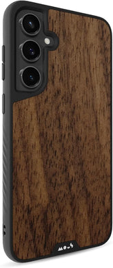 Mous for Samsung Galaxy S23 FE Case MagSafe Compatible - Limitless 5.0 - Walnut - Protective S23 FE Case - Shockproof Phone Cover