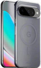 Mous for Google Pixel 10/10 Pro Super Thin Clear Case, Compatible with MagSafe - Grey Tint