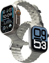 Mous Active Apple Watch Strap Compatible with Apple Watch Straps 38mm 40mm 41mm, Sand