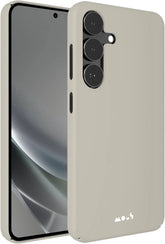 Mous for Samsung Galaxy S25 Case Slim MagSafe Compatible - Super Thin 2.0 - Magnetic Phone Cover - Sand