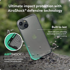 Mous Case for iPhone 15 Clear - Clarity - Protective iPhone 15 Case - Scratch Resistant Crystal Clear & Slim Design - Shockproof Phone Cover