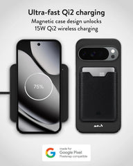 Mous for Google Pixel 10/10 Pro Case, Compatible with MagSafe and Pixelsnap - Super Thin Black