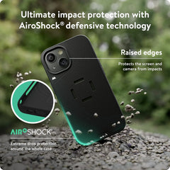 Mous - Intralock Phone Case for iPhone 15 - MagSafe Compatible with IntraLock Technology for Mechanical Mounting