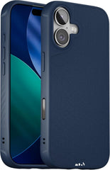 Mous for iPhone 17 Limitless Case, Compatible with MagSafe, Full Camera Protection, Shockproof, Marine Blue