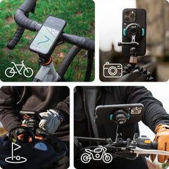 Mous - Intralock Phone Case for iPhone 15 - MagSafe Compatible with IntraLock Technology for Mechanical Mounting