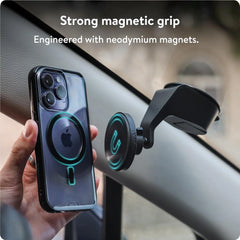 Mous MagSafe Compatible Car Suction Mount for iPhone 17/16/15/14, Pixel 10, S26/S25