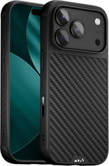 Mous for iPhone 17 Pro Limitless Aramid Fibre Case, Compatible with MagSafe, Full Camera Protection, Shockproof, Black