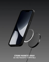 Mous for iPhone 17e/16e Slim Case, MagSafe Compatible, Super Thin Black