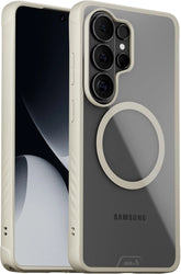 Mous for Samsung Galaxy S26 Ultra Case – Clarity Sand Case, Magsafe Compatible, Transparent