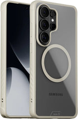 Mous for Samsung Galaxy S26 Ultra Case – Clarity Sand Case, Magsafe Compatible, Transparent