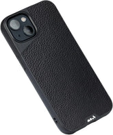Mous - Protective iPhone 13 Leather Case - Limitless 4.0 - Black Leather - Fully Compatible with Apple's MagSafe