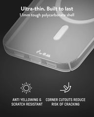 Mous for Google Pixel 10 Pro XL Super Thin Clear Case, MagSafe Compatible - Transparent