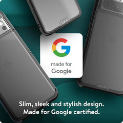 Mous for Google Pixel 8 Pro Case Clear - Clarity - Protective Pixel 8 Pro Case - Scratch Resistant Crystal Clear & Slim Design - Shockproof Phone Cover