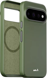 Mous Case for Google Pixel 11 Pro XL - Super Thin - MagSafe & Pixelsnap Compatible Green Cover