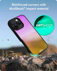 Mous for iPhone 16 Pro Clear Case - Clarity Iridescent- Shockproof & Scratch Resistant