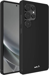 Mous for Samsung Galaxy S25 Ultra Case Slim MagSafe Compatible - Super Thin 2.0 - Magnetic Phone Cover - Black
