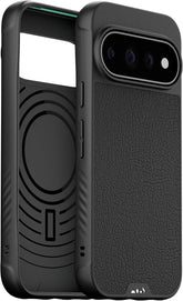 Mous Case for Google Pixel 11 Pro XL, MagSafe & Pixelsnap Compatible, Limitless Black Leather Cover