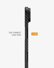 Mous for iPhone Air Super Thin Case, Compatible with MagSafe, Aramid Fibre, Black