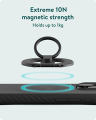 Mous Magnetic Phone Grip and Stand MagSafe and Pixelsnap Compatible Ring Holder
