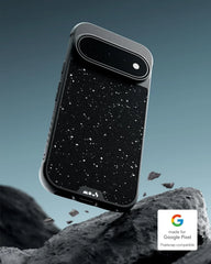 Mous Case for Google Pixel 11 Pro, MagSafe & Pixelsnap Compatible, Limitless Speckled Black Fabric Cover