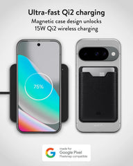 Mous for Google Pixel 10/10 Pro Super Thin Clear Case, Compatible with MagSafe - Transparent