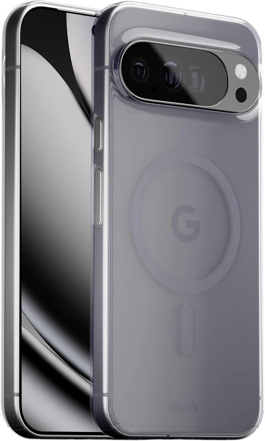 Mous for Google Pixel 10 Pro XL Super Thin Clear Case, MagSafe Compatible - Grey Tint