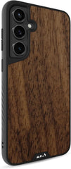 Mous for Samsung Galaxy S23 FE Case MagSafe Compatible - Limitless 5.0 - Walnut - Protective S23 FE Case - Shockproof Phone Cover