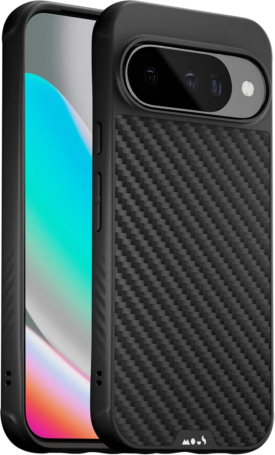 Mous for Google Pixel 10/10 Pro Limitless Aramid Fibre Case, MagSafe Compatible - Black