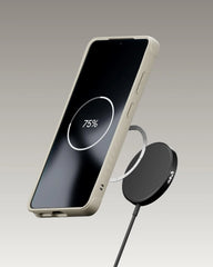 Mous for Samsung Galaxy S25 Plus Case MagSafe Compatible - Limitless 6.0 - Sand - Protective Shockproof Phone Cover