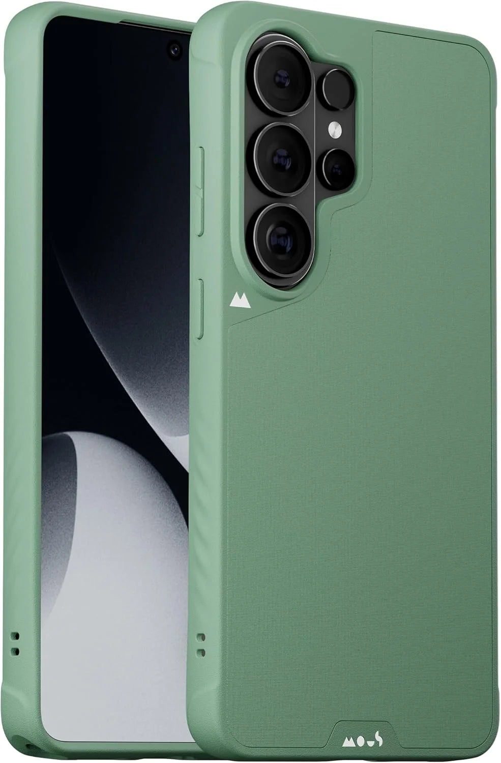 Mous for Samsung Galaxy S26 Ultra Case, MagSafe Compatible, Limitless Sage Green