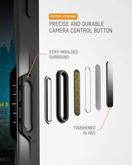 Mous for iPhone Air Carbon Fibre Case with Privacy Screen Protector and MagSafe Card Holder