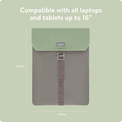 Mous – Laptop Bag 16 inch Case - Universal Laptop Sleeve - Sage