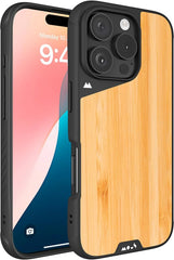 Mous for iPhone 16 Pro Max Case MagSafe Compatible - Limitless Bamboo - Shockproof