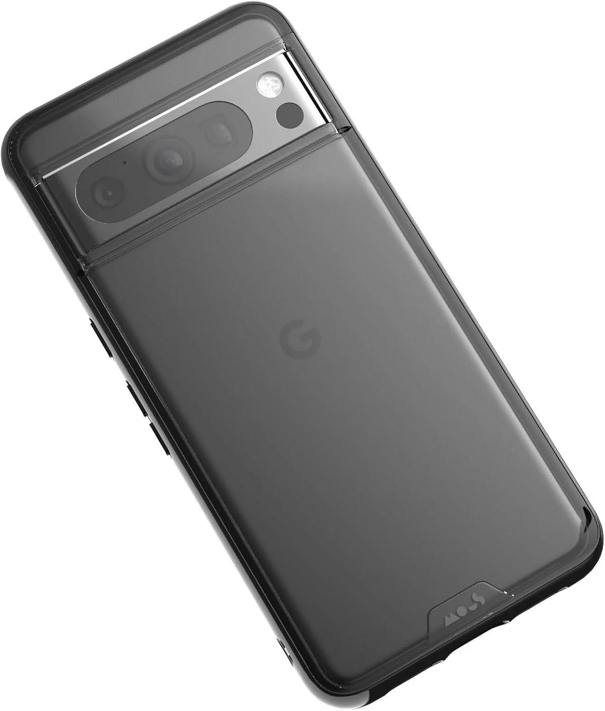 Mous for Google Pixel 8 Pro Case Clear - Clarity - Protective Pixel 8 Pro Case - Scratch Resistant Crystal Clear & Slim Design - Shockproof Phone Cover