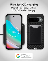 Mous for Google Pixel 10/10 Pro Limitless Aramid Fibre Case, MagSafe Compatible - Black