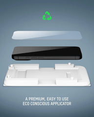 Mous Ceramic Screen Protector Compatible with iPhone 17 Pro Max, Tempered Glass Shatterproof