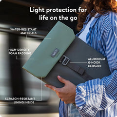 Mous – Laptop Bag 16 inch Case - Universal Laptop Sleeve - Sage