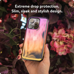 Mous for iPhone 15 Plus Case Clear - Clarity - Iridescent - Protective iPhone 15 Plus Case - Scratch Resistant Crystal Clear & Slim Design - Shockproof Phone Cover