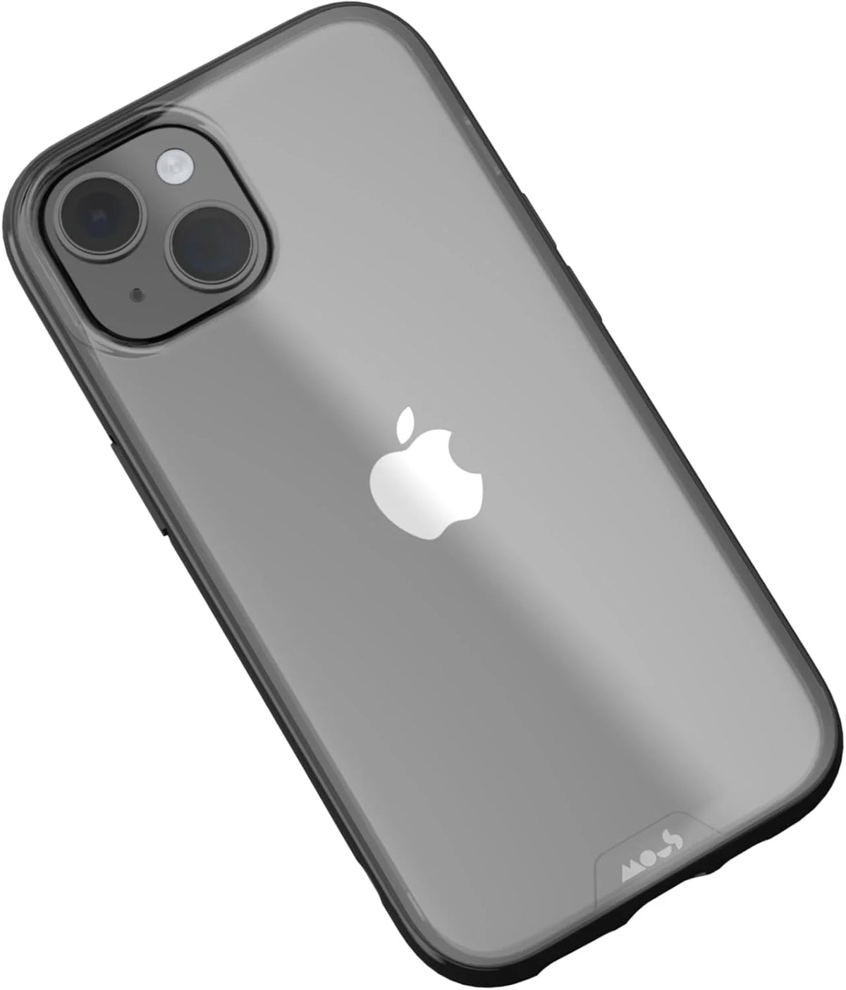 Mous Case for iPhone 15 Clear - Clarity - Protective iPhone 15 Case - Scratch Resistant Crystal Clear & Slim Design - Shockproof Phone Cover