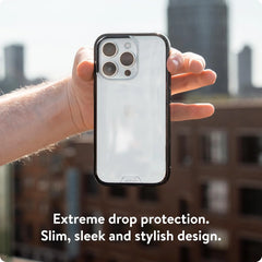 Mous Case for iPhone 15 Pro Max Clear - Clarity - Protective iPhone 15 Pro Max Case - Scratch Resistant Crystal Clear & Slim Design - Shockproof Phone Cover