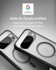Mous for Google Pixel 10/10 Pro Clear Case, Compatible with Magsafe, Scratch Resistant