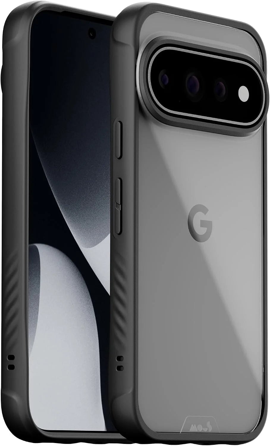 Mous Clear Case for Google Pixel 11, Anti-Yellowing & Shockproof Cover - Transparent