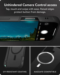 Mous for iPhone 16 Plus Clear Case MagSafe Compatible - Clarity - Shockproof & Scratch Resistant