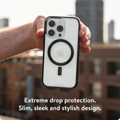 Mous for iPhone 15 Pro Case MagSafe Compatible Clear - Shockproof & Scratch Resistant
