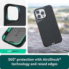 Mous - Protective Case for iPhone 14 Plus - Aramid Fibre - Limitless 5.0 - Fully MagSafe Compatible 14 Plus Phone Case - iPhone 14 Plus Case Shockproof