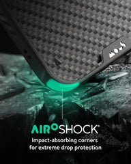 Mous for Google Pixel 10/10 Pro Limitless Aramid Fibre Case, MagSafe Compatible - Black
