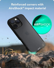 Mous for iPhone 16 Pro Max Clear Case - Clarity - Shockproof & Scratch Resistant